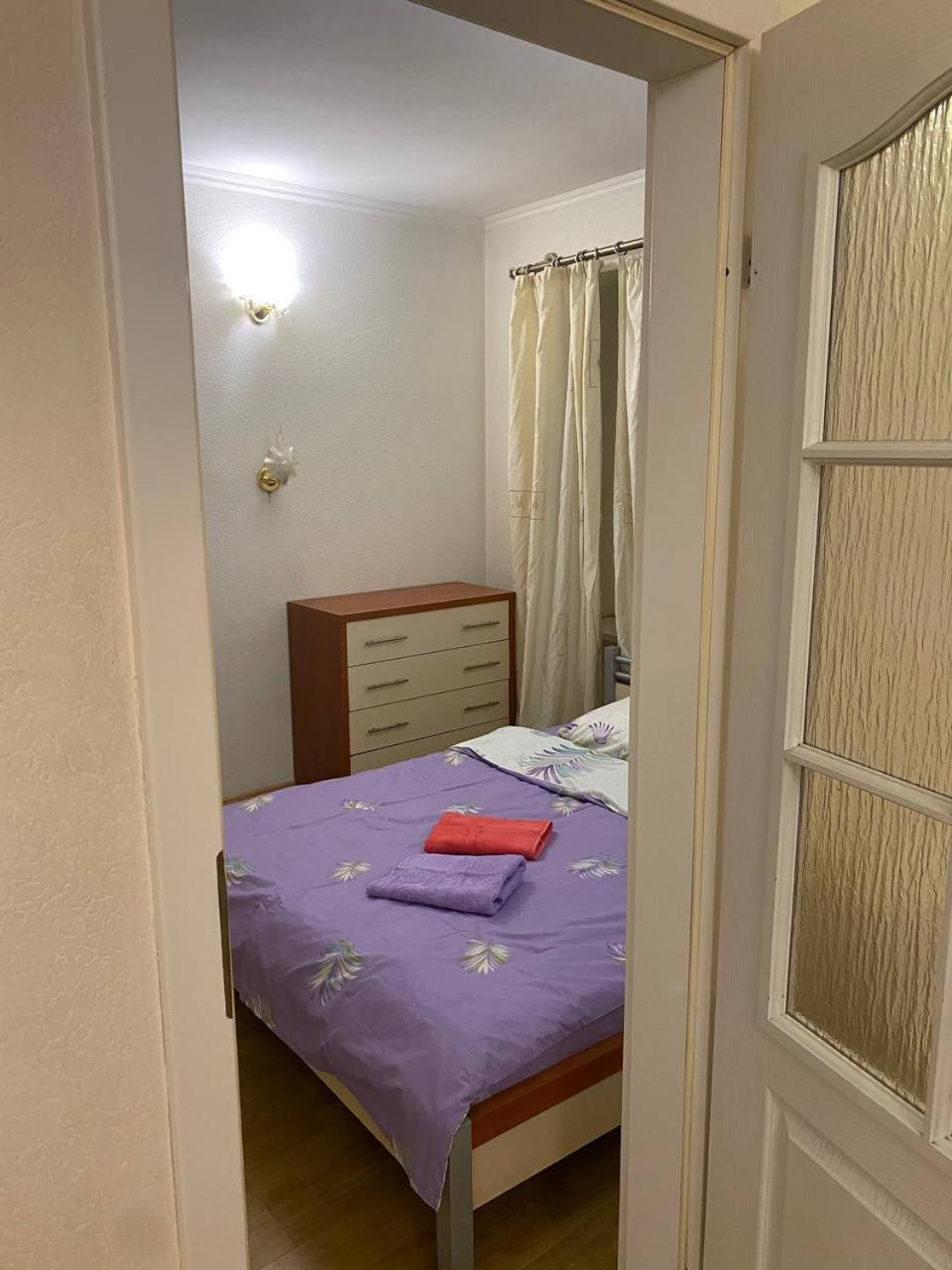 קייב Apartment Triokhsviatytelskaya Street 3 מראה חיצוני תמונה